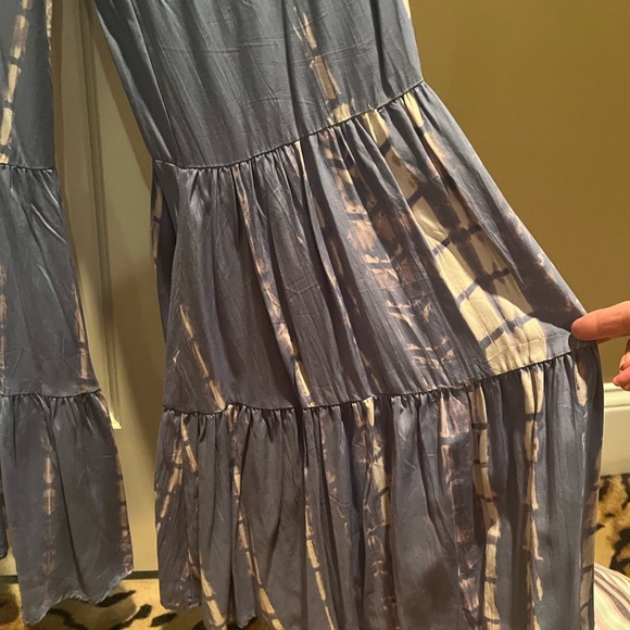 Jumpsuit boho blue Sz m - Picture 5 of 6